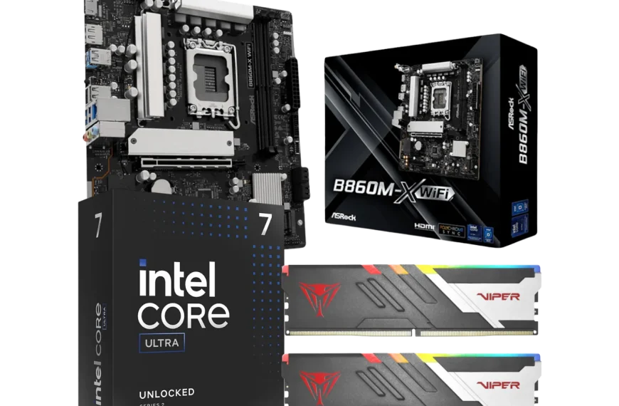 ASRockB860M XIntel Core Ultra7265KFUpgradeKit